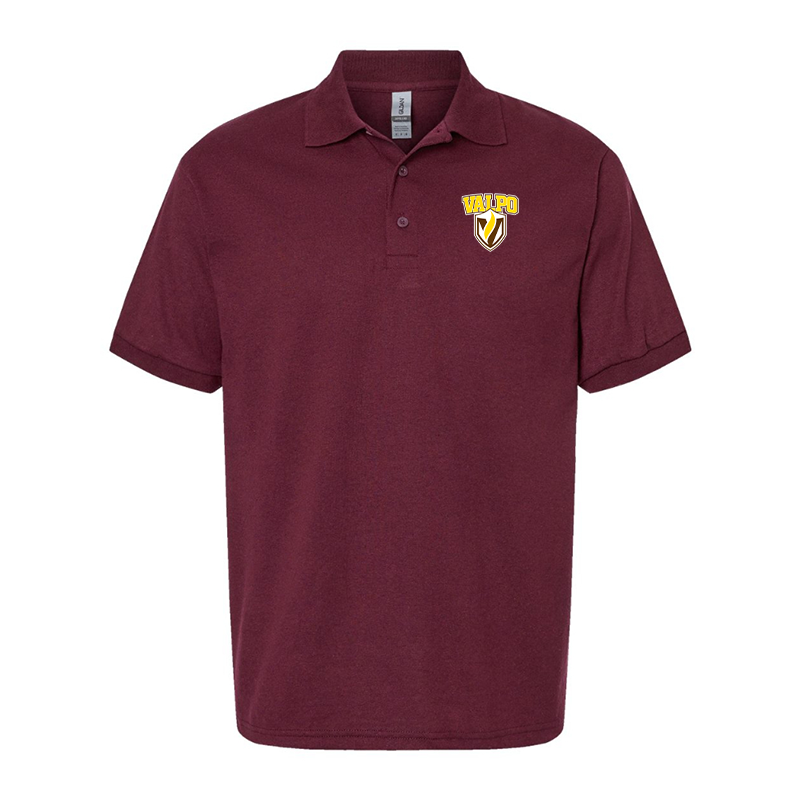 Men's Valparaiso Crusaders Gildan Dry Blend Jersey Polo
