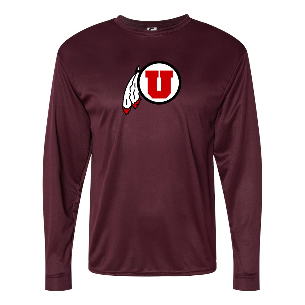 Men's Utah Utes Performance Long Sleeve T-Shirt