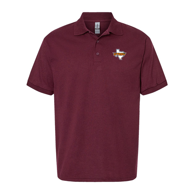Men's UTRGV Vaqueros Gildan Dry Blend Jersey Polo