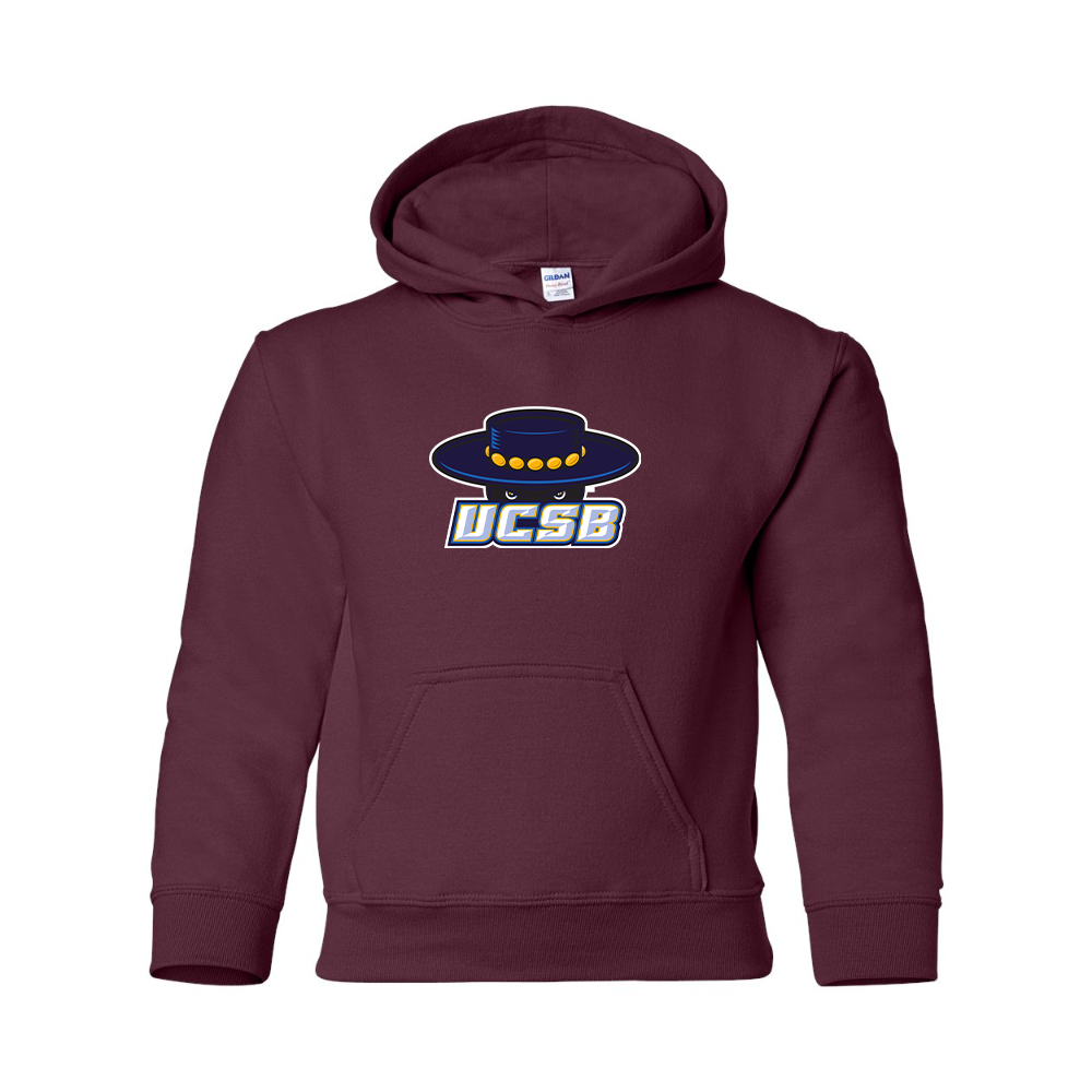 Youth UCSB Gauchos Gildan Heavy Blend  Hooded Sweatshirt