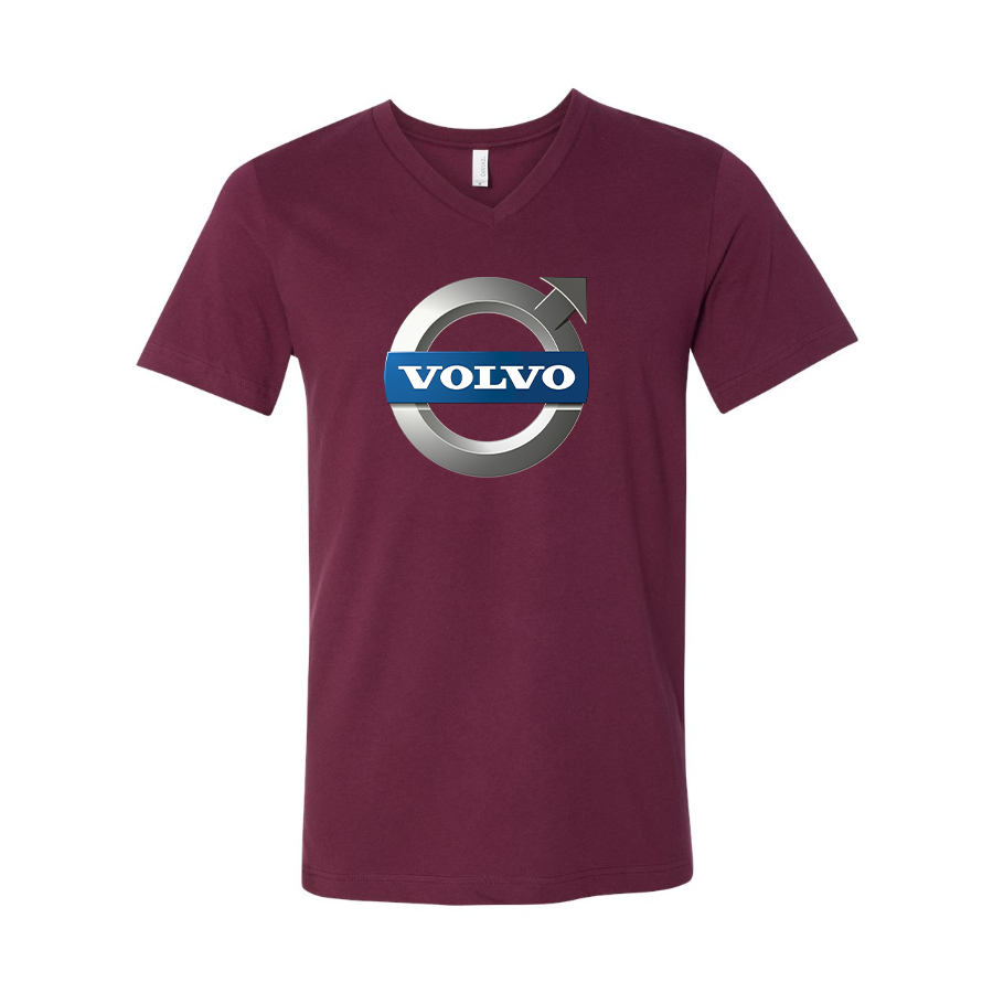 Men's Volvo Car BELLA + CANVAS - Jersey V-Neck T-Shirt