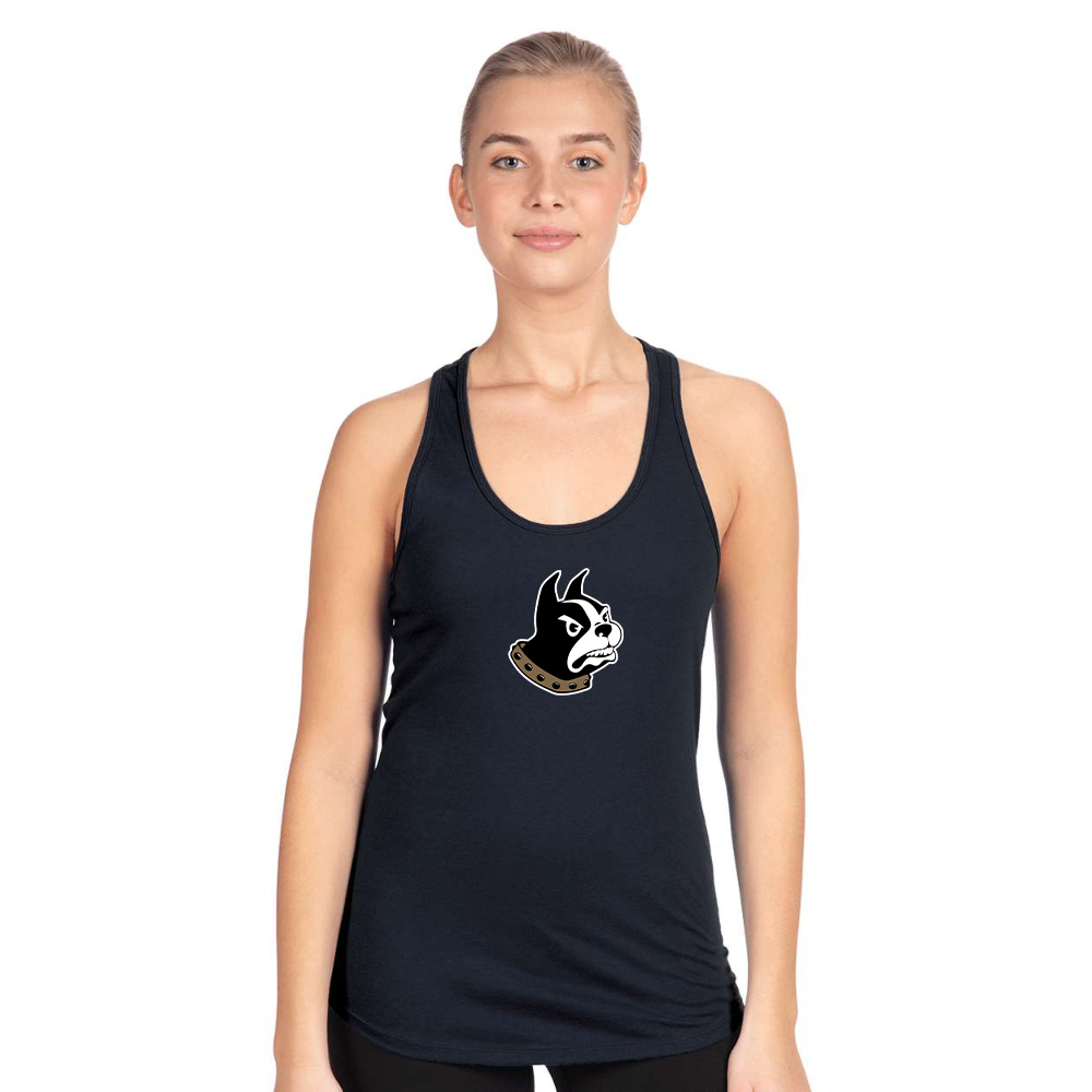 Women's Wofford Terriers Next Level Ideal Racerback Tank