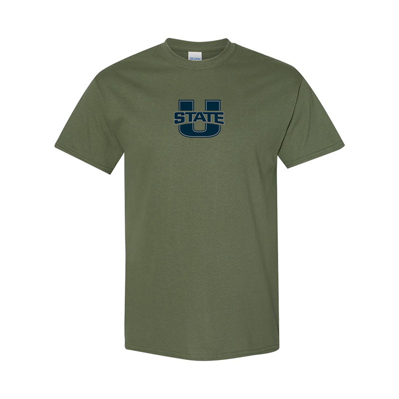 Men's Utah State Aggies Gildan Heavy Cotton T-Shirt