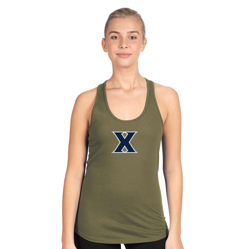 Women's Xavier Musketeers Next Level Ideal Racerback Tank