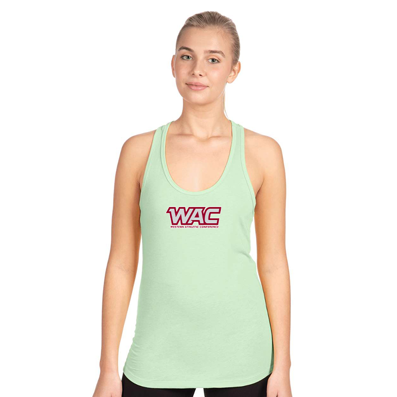 Women's Western Athletic Conference  Next Level Ideal Racerback Tank