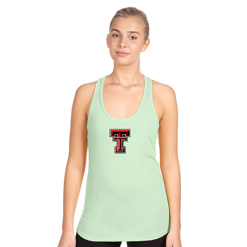 Women's Texas Tech Red Raiders  Next Level Ideal Racerback Tank