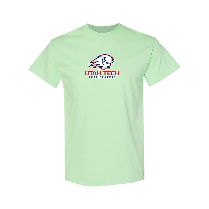 Men's Utah Tech Trailblazers  Gildan Heavy Cotton T-Shirt