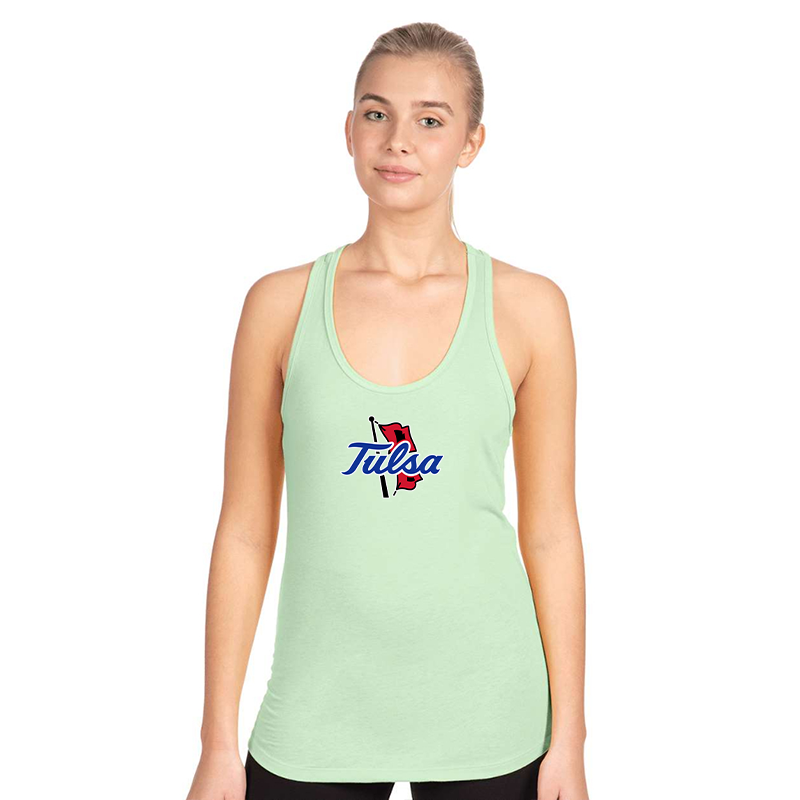 Women's Tulsa Golden Hurricane Next Level Ideal Racerback Tank