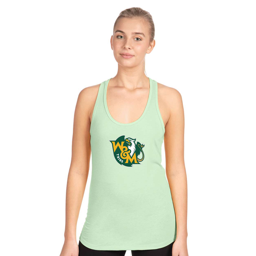 Women's William and Mary Tribe   Next Level V-Neck T-Shirt