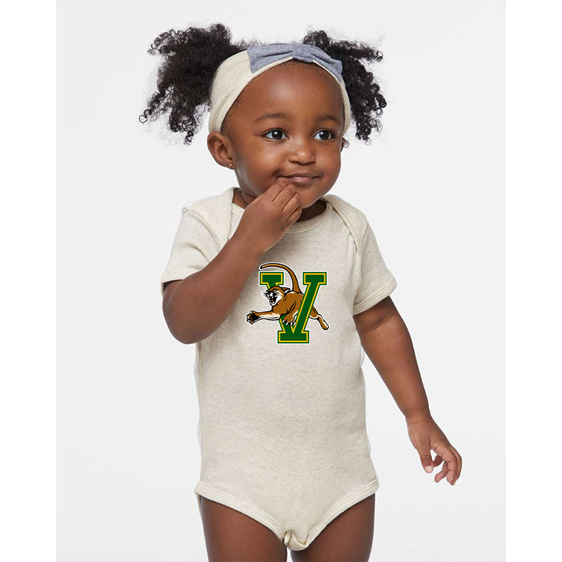 Vermont Catamounts Rabbit Skins Infant Baby Rib Bodysuit