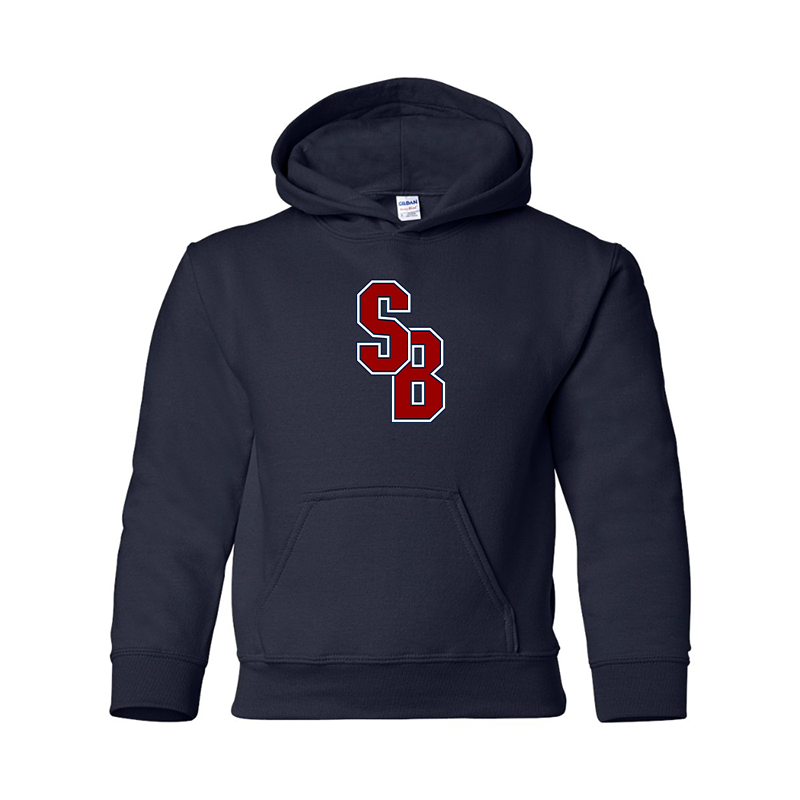 Youth Stony Brook Seawolves Gildan Heavy Blend  Hooded Sweatshirt