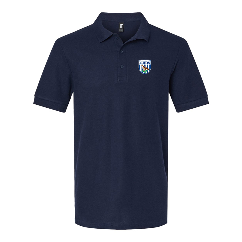 Men's West Bromwich Albion SoccerGildan Hammer Pique Polo