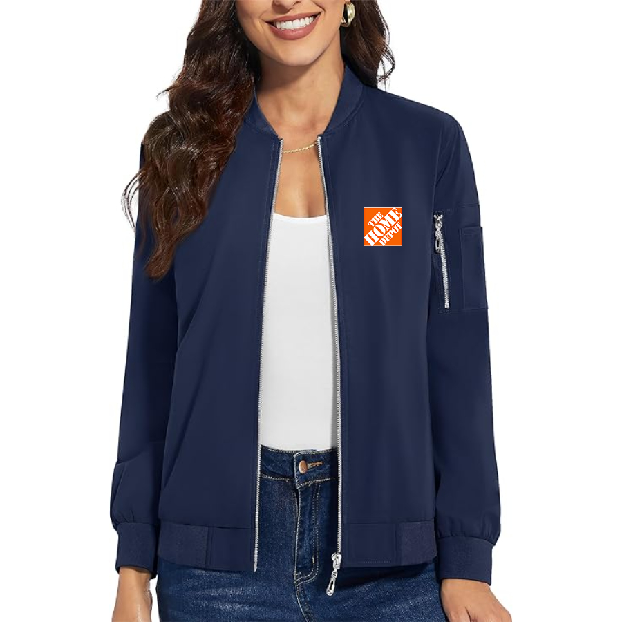 Women's The Home Depot Premium Bomber Jacket Outerwear