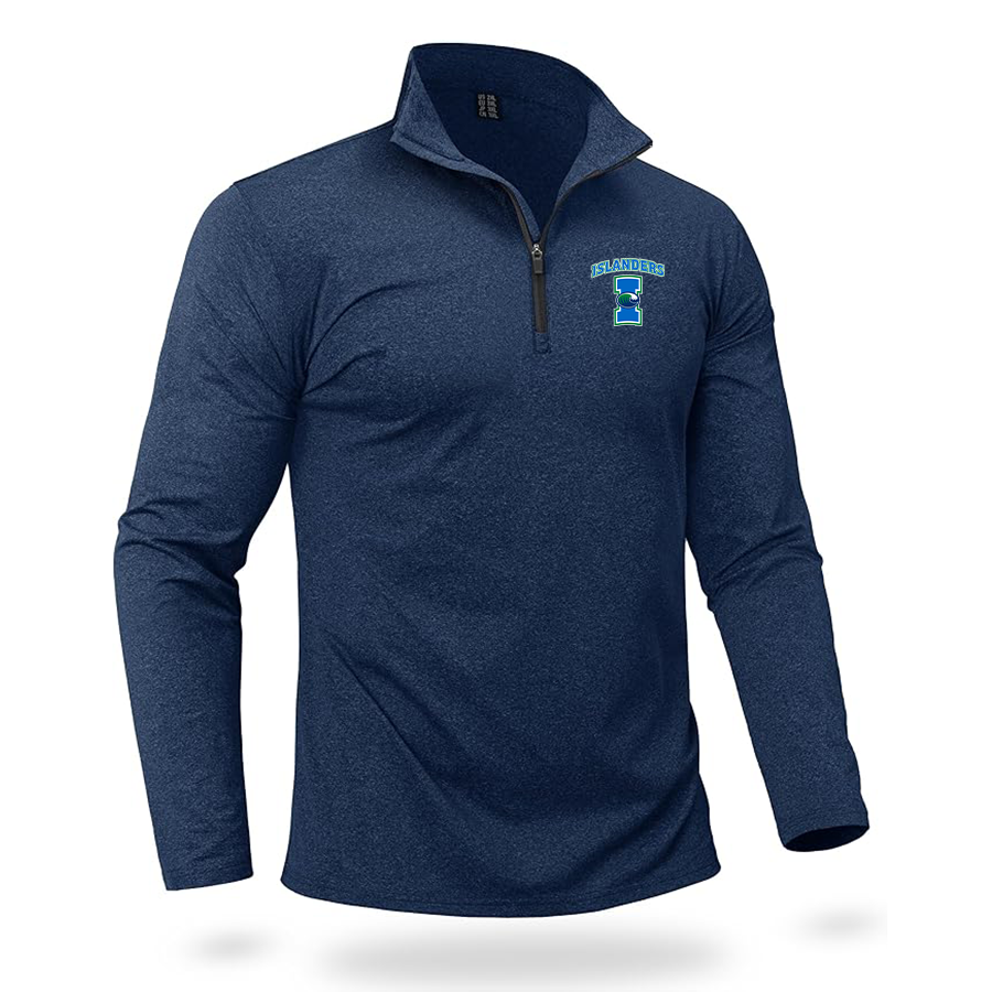 Men's  Texas AM CC Islanders  Boladeci Men_s Quarter Zip Pullover Premium Fleece Lined Heather Long Sleeve Golf Shirts Midweight 1_4 Half Zip Sweatshirts