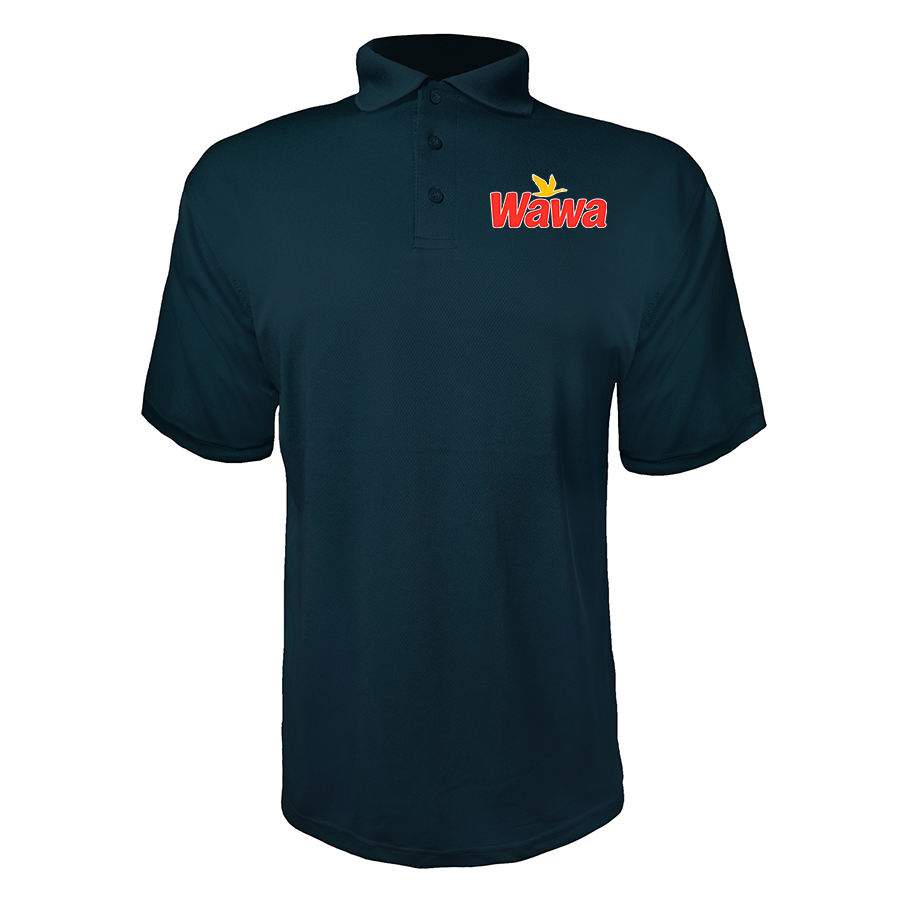 Men's Wawa Gas Station  Polyester Polo