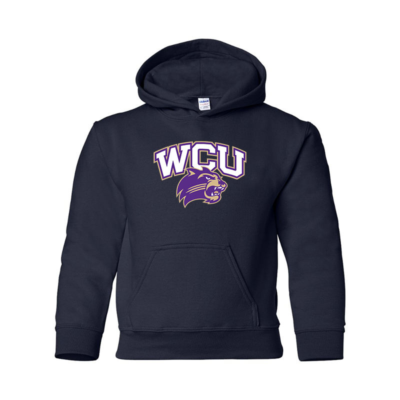 Youth Western Carolina CatamountsGildan Heavy Blend  Hooded Sweatshirt