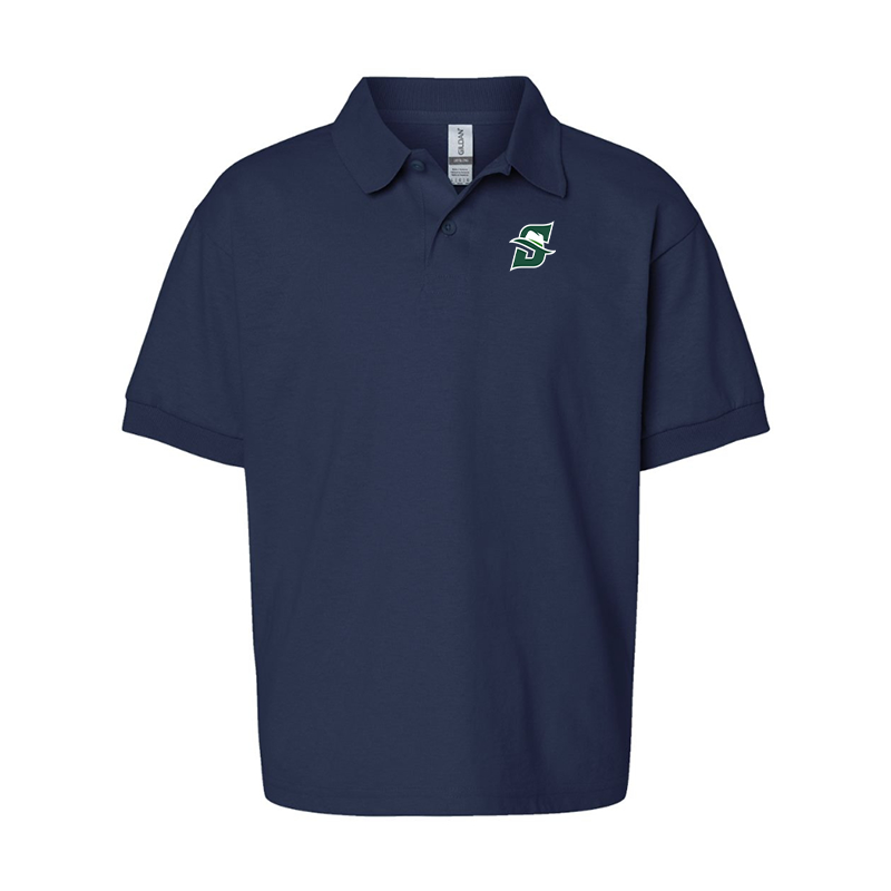 Youth Stetson Hatters Gildan Dry Blend Jersey Polo