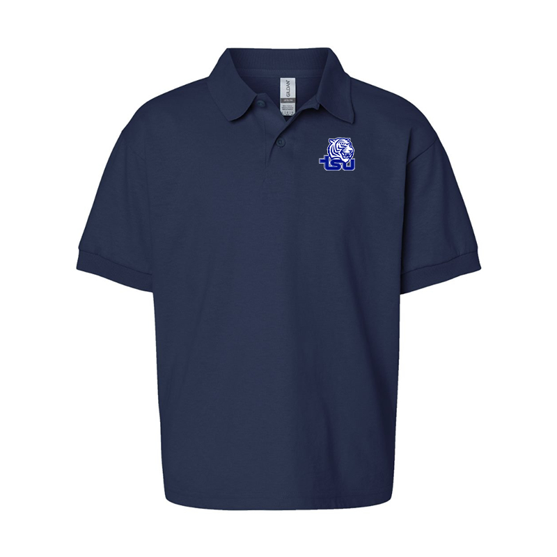 Youth Tennessee State Tigers Gildan Dry Blend Jersey Polo
