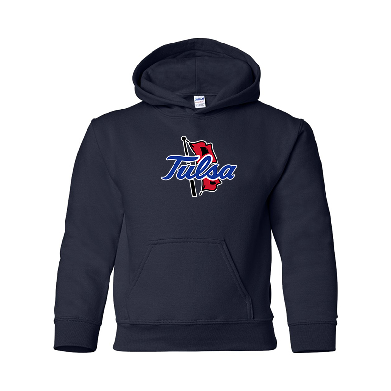 Youth Tulsa Golden Hurricane Gildan Heavy Blend  Hooded Sweatshirt