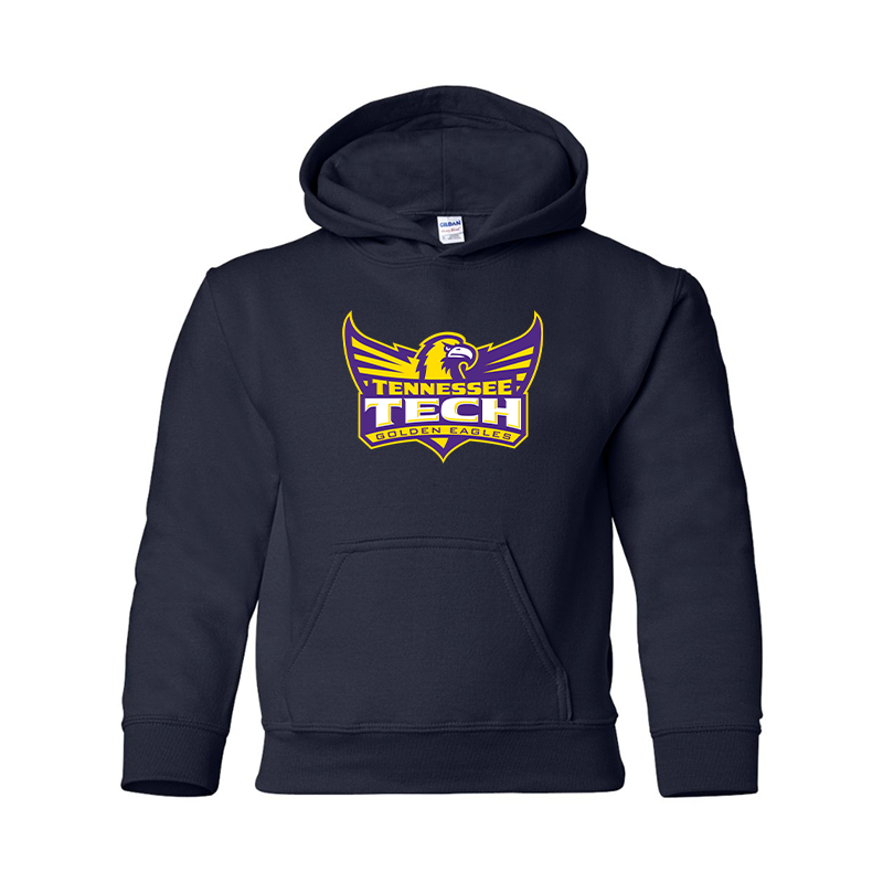 Youth Tennessee Tech Golden Eagles Gildan Heavy Blend  Hooded Sweatshirt