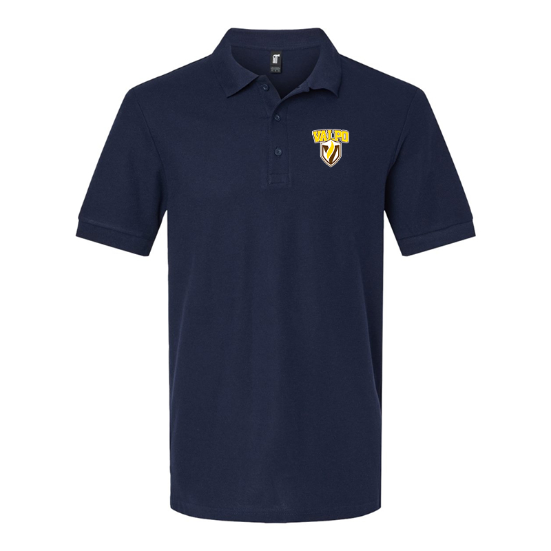 Men's Valparaiso Crusaders Gildan Hammer Pique Polo
