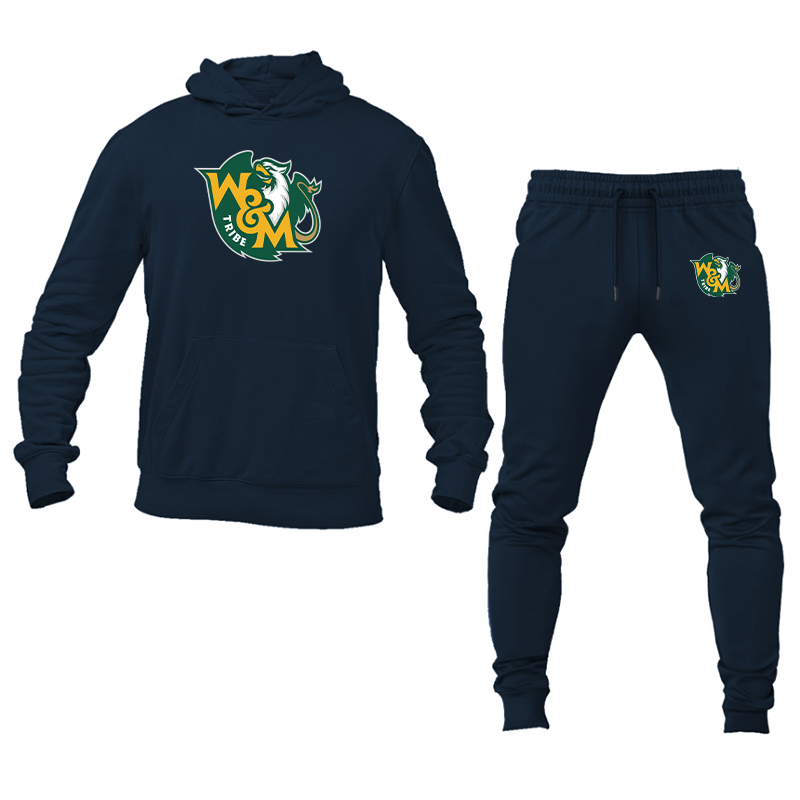 Men's William and Mary Tribe Hoodie Joggers Set