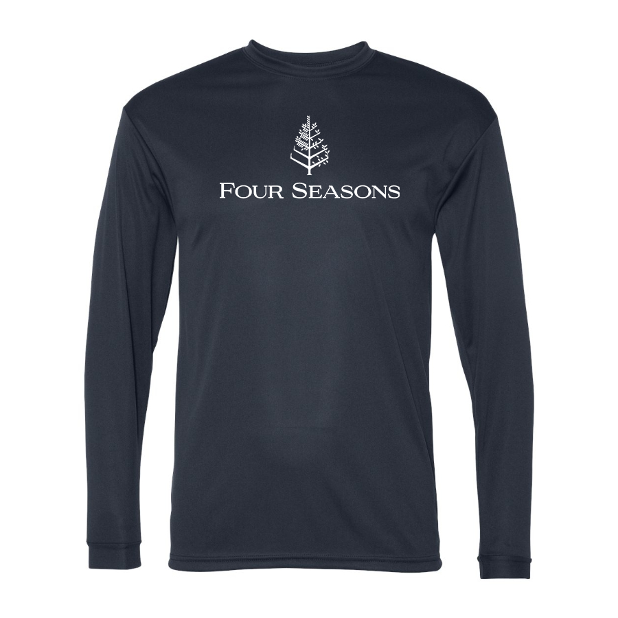 Men's  Four Seasons  Polyester Long Sleeve T-Shirt