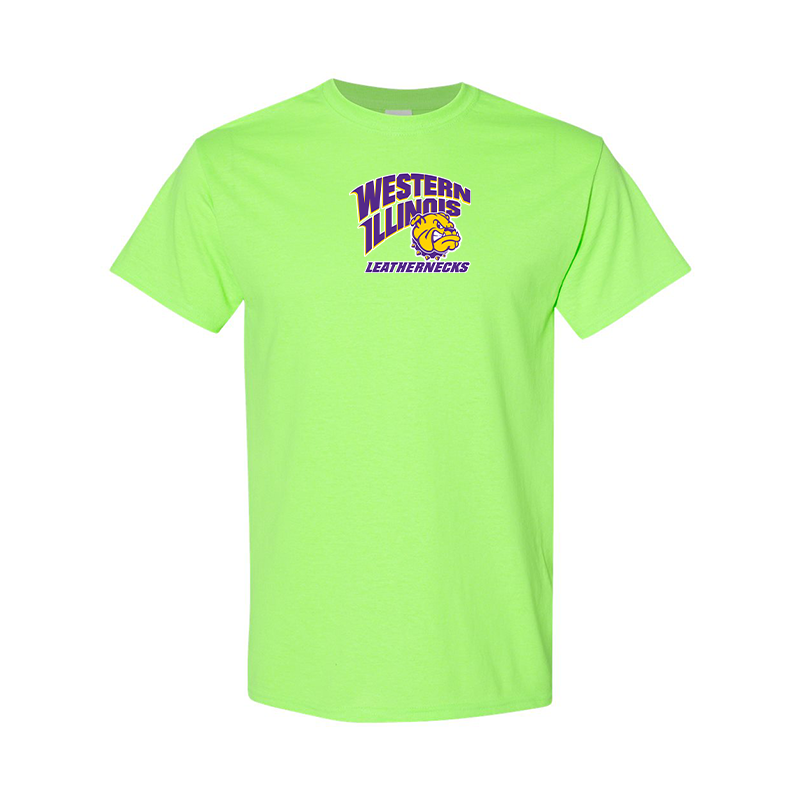 Men's Western Illinois Leathernecks Gildan Heavy Cotton T-Shirt