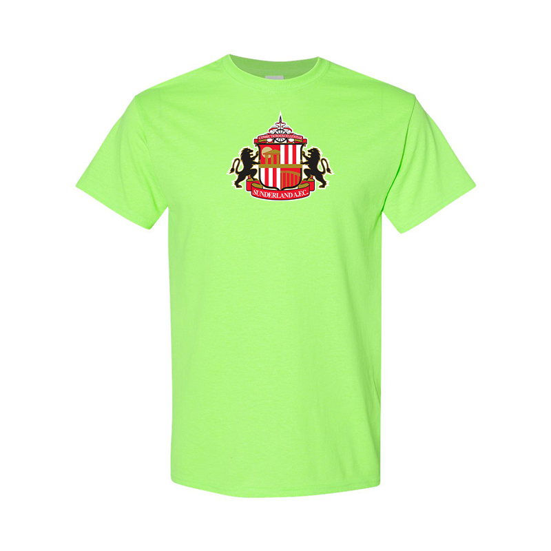 Men's  Sunderland AFC Soccer  Gildan Heavy Cotton T-Shirt