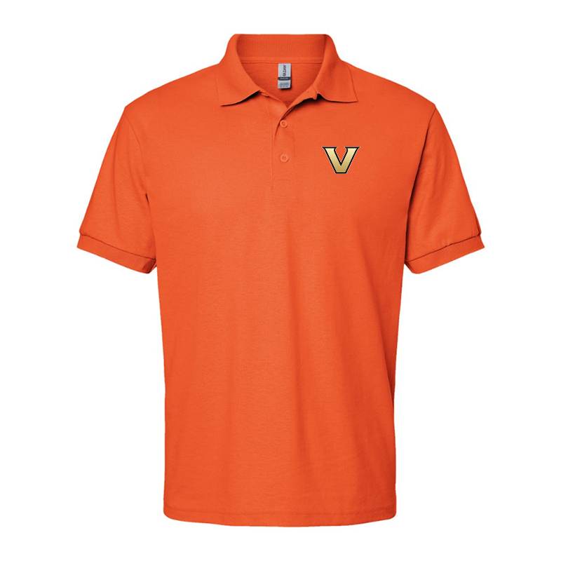 Men's Vanderbilt Commodores Gildan Dry Blend Jersey Polo