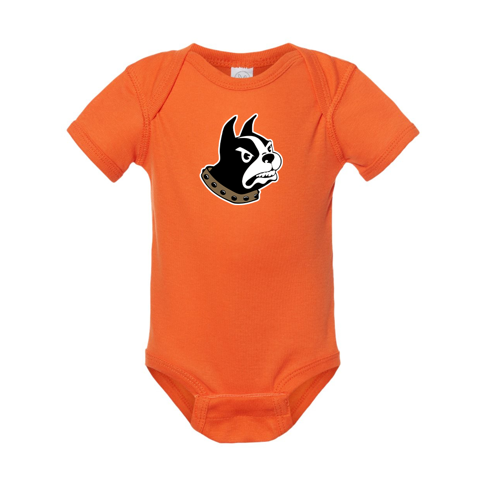 Wofford Terriers   Rabbit Skins Infant Baby Rib Bodysuit