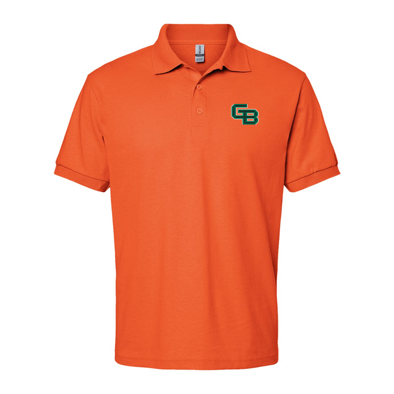 Men's  Wisconsin Green Bay Phoenix Gildan Dry Blend Jersey Polo