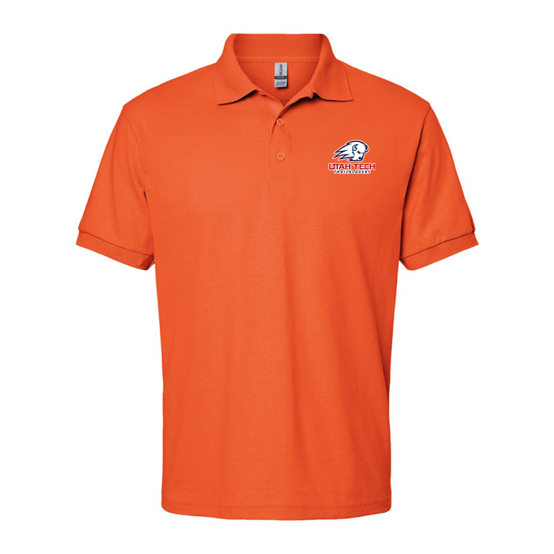 Men's Utah Tech Trailblazers Gildan Dry Blend Jersey Polo