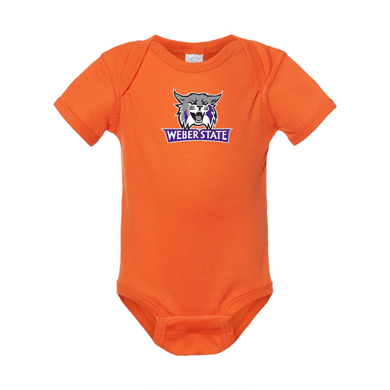 Weber State Wildcats Rabbit Skins Infant Baby Rib Bodysuit