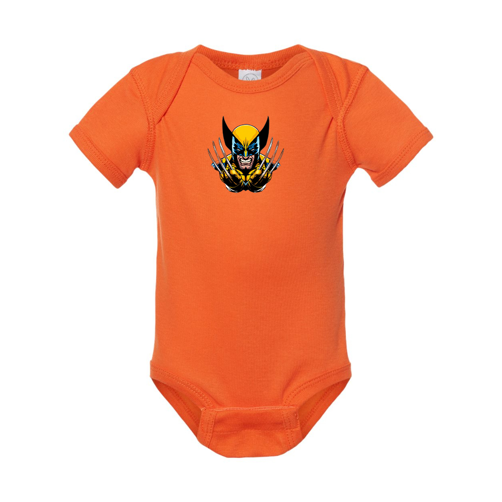 Wolverine 2025 Art   Rabbit Skins Infant Baby Rib Bodysuit