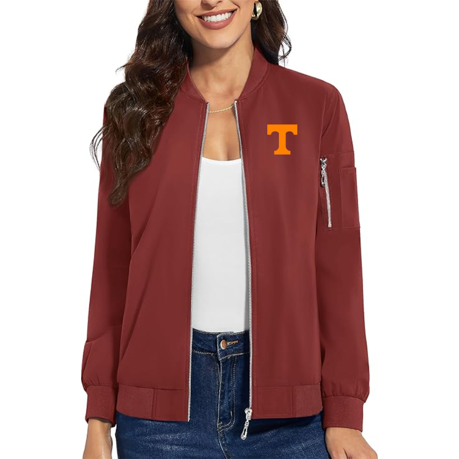 Women's  Tennessee Volunteers Premium Bomber Jacket Outerwear