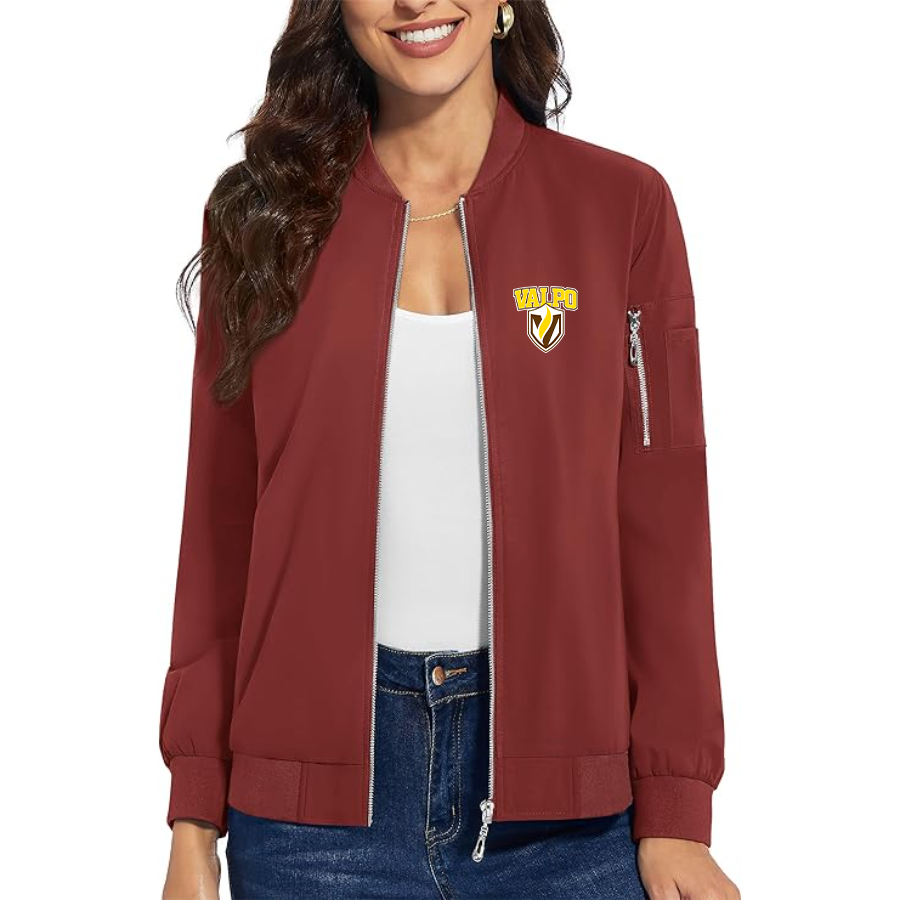 Women's  Valparaiso Crusader Premium Bomber Jacket Outerwear