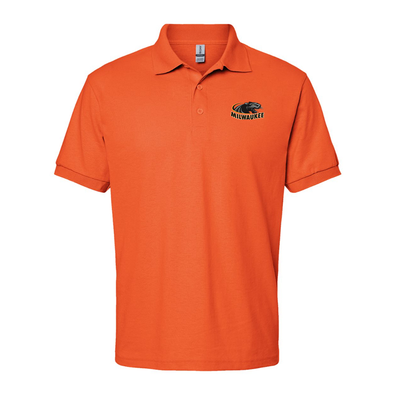 Men's Wisconsin Milwaukee Panthers Gildan Dry Blend Jersey Polo