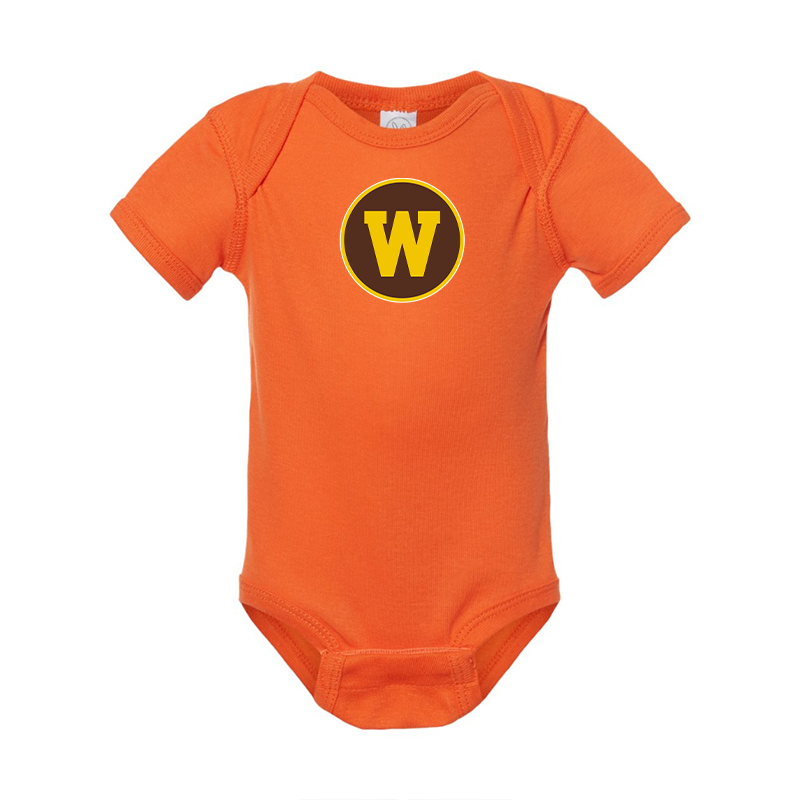 Western Michigan Broncos Rabbit Skins Infant Baby Rib Bodysuit