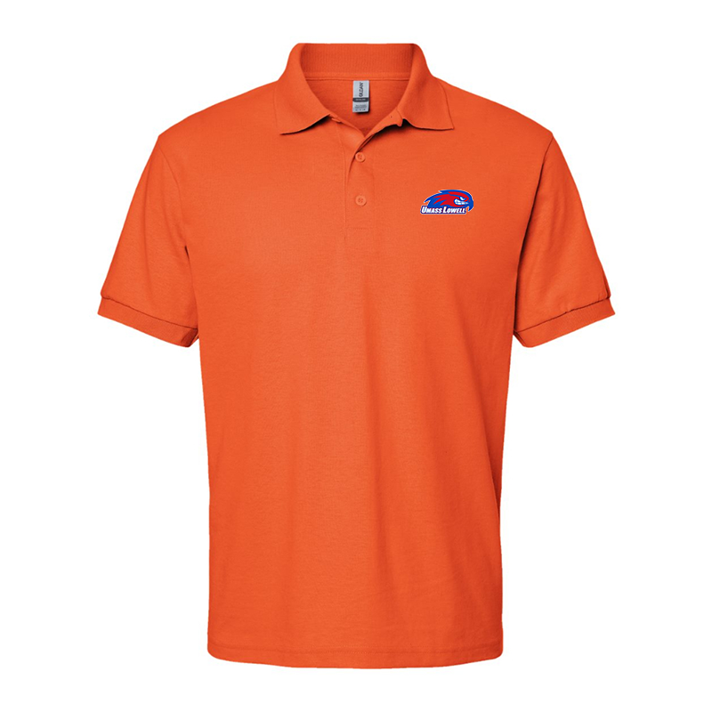 Men's UMass Lowell River Hawks Gildan Dry Blend Jersey Polo