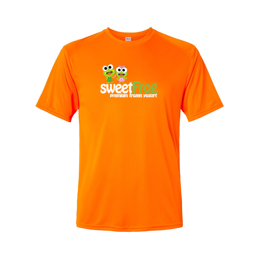 Men's Sweet Frog Frozen Polyester T-Shirt