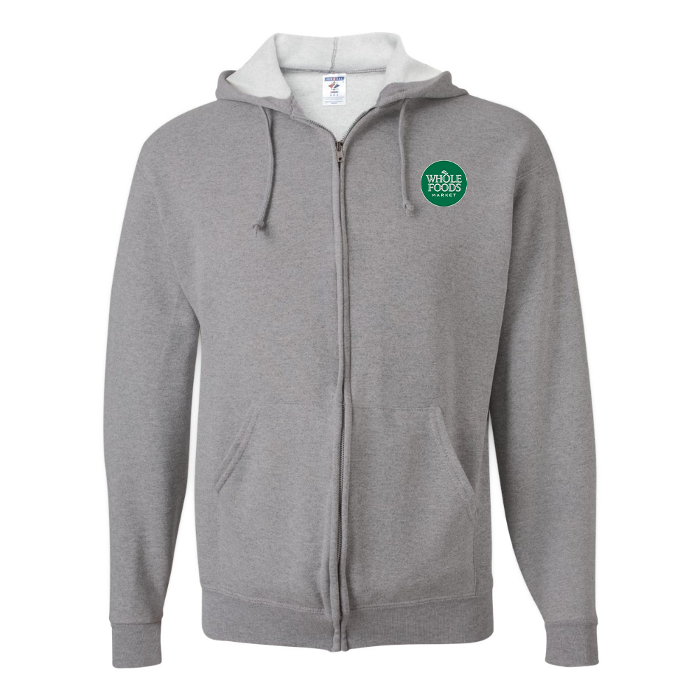Men's Whole Foods Market  JERZEES NuBlend Full-Zip Hooded Sweatshirt