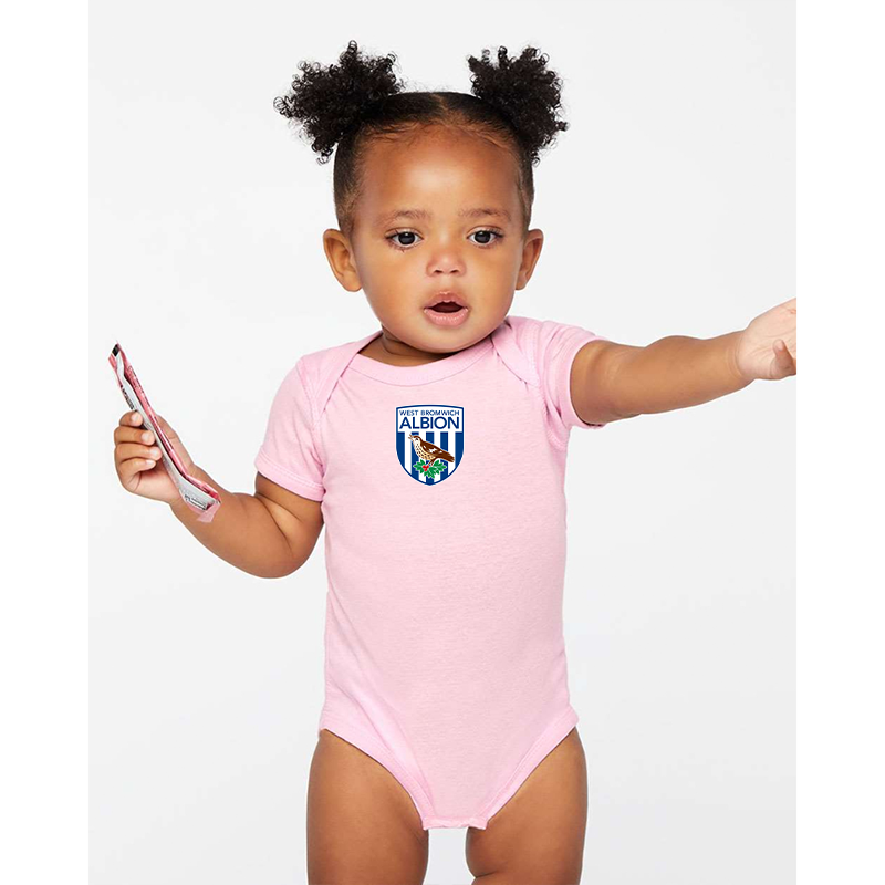 West Bromwich Albion Soccer  Rabbit Skins Infant Baby Rib Bodysuit
