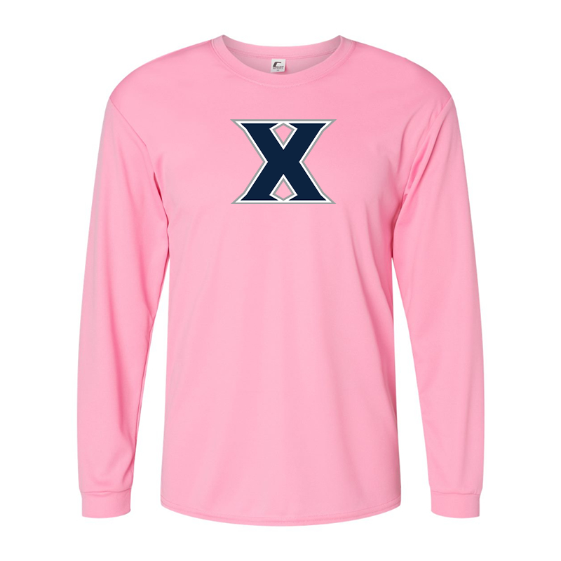 Men's Xavier Musketeers Performance Long Sleeve T-Shirt