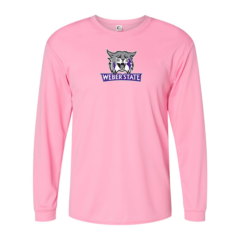 Men's Weber State Wildcats  Performance Long Sleeve T-Shirt