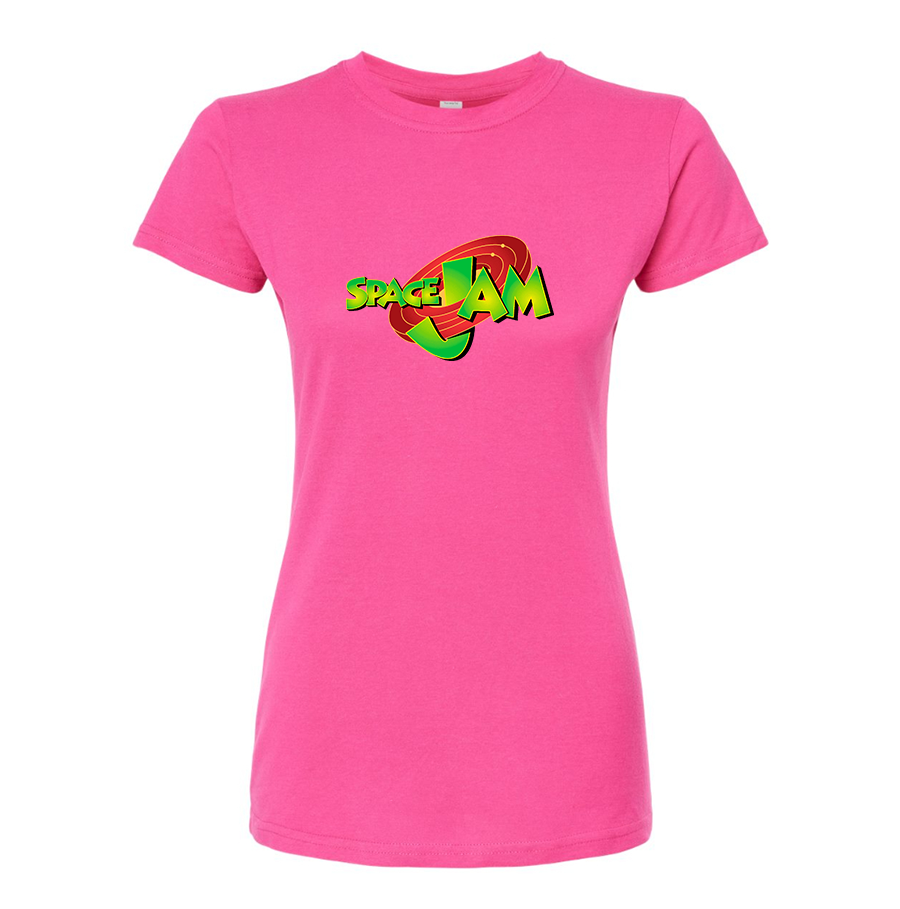 Women’s Space Jam Round Neck T-Shirt