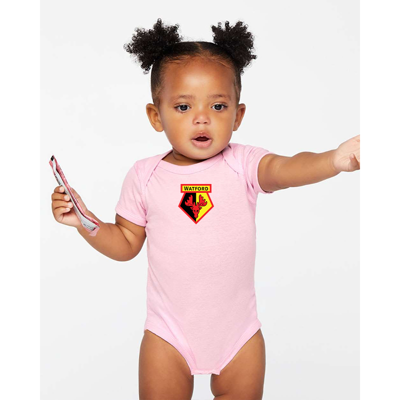 Watford Soccer  Rabbit Skins Infant Baby Rib Bodysuit