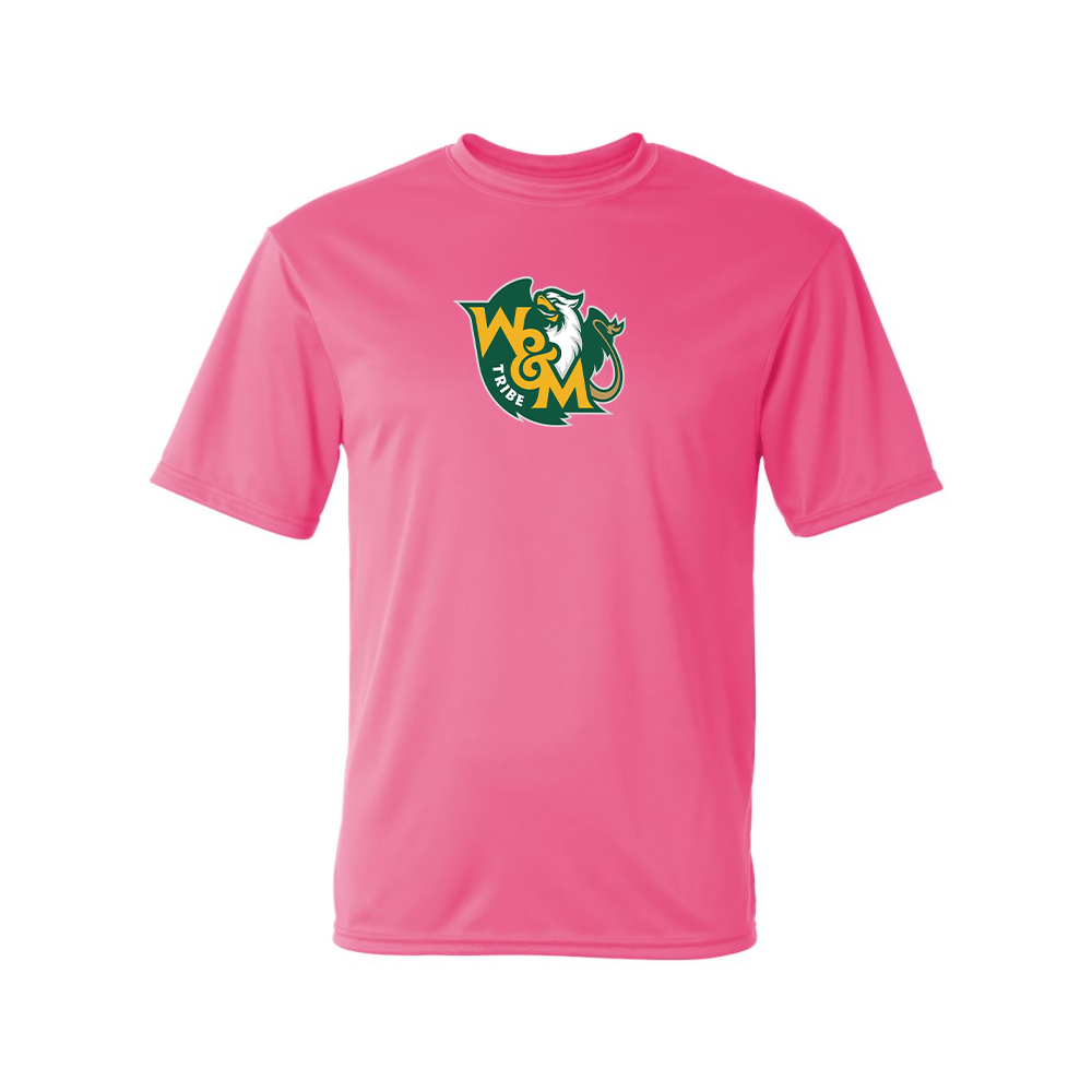 Men's William and Mary Tribe Polyester T-Shirt