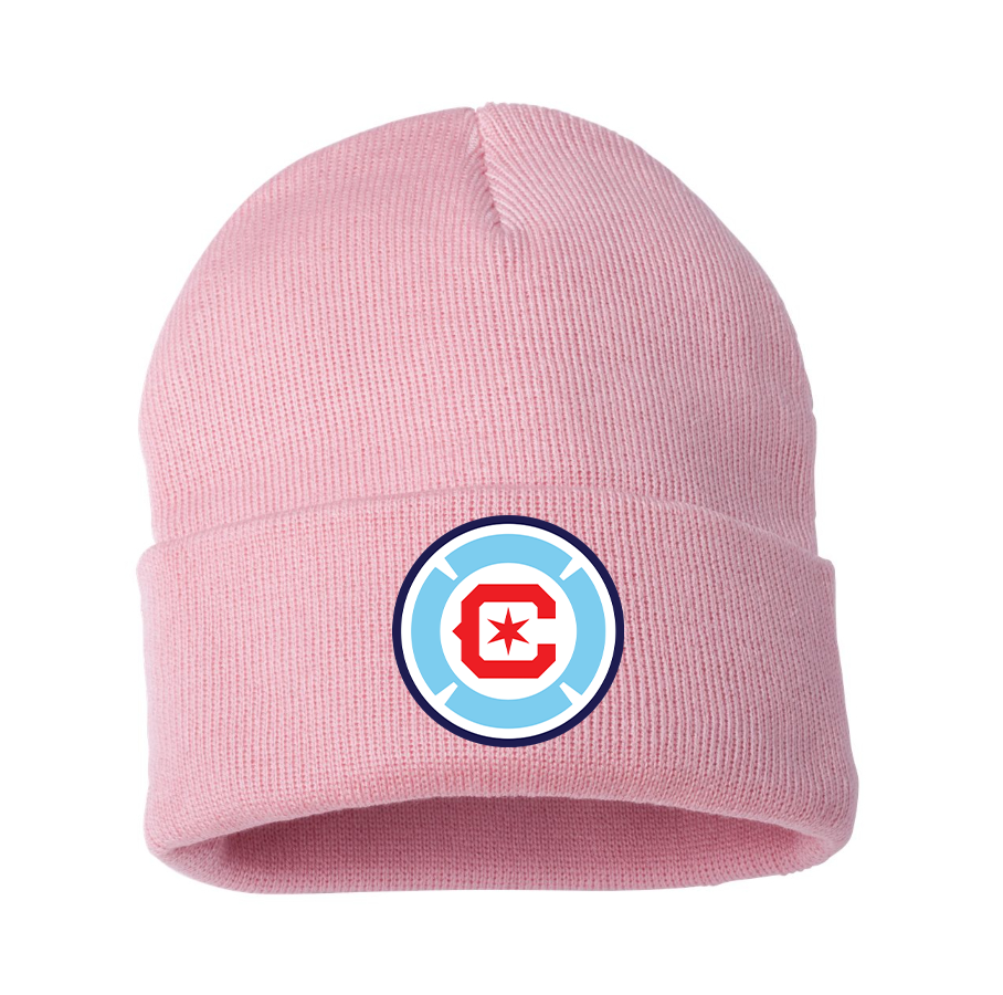Chicago fire Soccer Beanie Hat