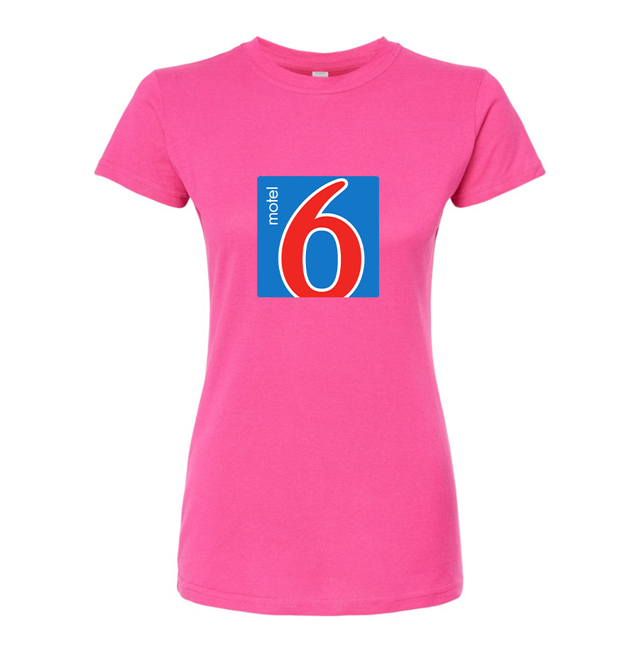 Women’s Motel 6  Round Neck T-Shirt